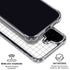 White Grid iPhone 16 Clear Case